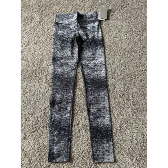 Bench Womens Neutral Grey Black Ankle Leggings Mid Rise Athletic Pull On Size XS - Picture 1 of 12